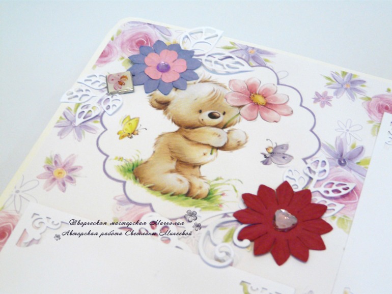 Альбом для девочки Первый годик