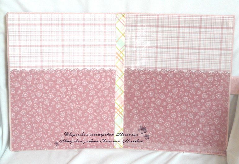 Папка для свидетельства о рождении