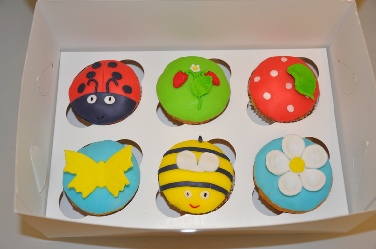 Капкейки на ДР в садик!