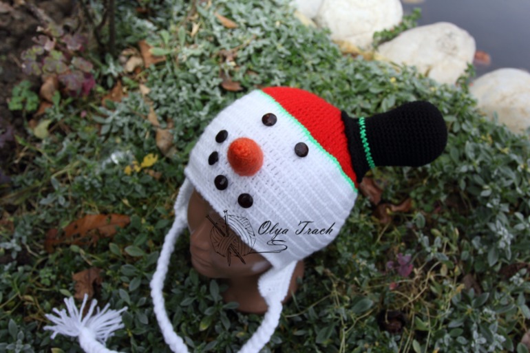 Снеговик и повязочка)