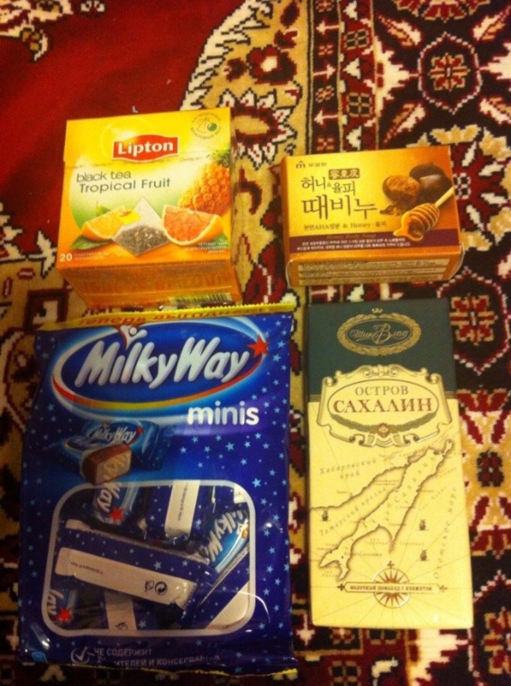 Посылочка от Катерины)