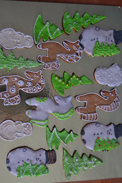 Моё новогоднее печенье