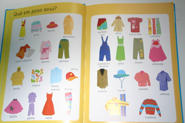 lES meves primeres 1000 paraules il lustrades.