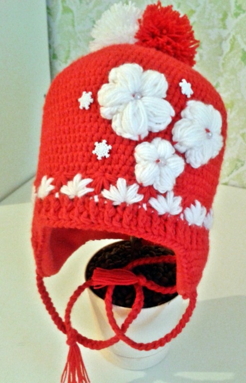 Где-то уже первый снег ложится ..... А у меня шапочки по этому поводу!