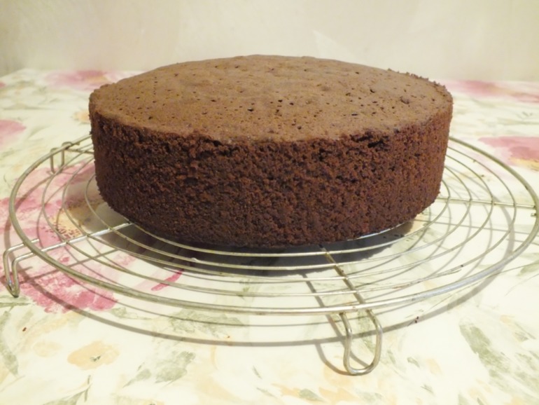 Шоколадный бисквит