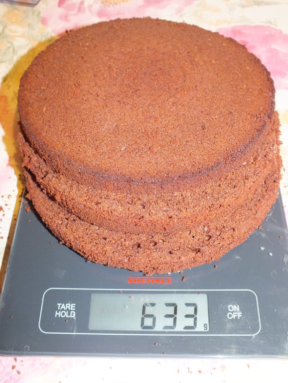 Шоколадный бисквит