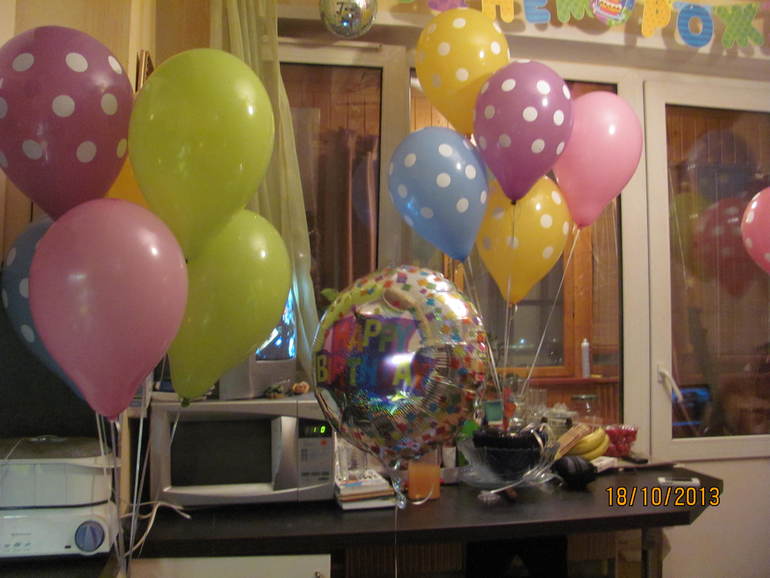 Большое спасибо Ирине за ежегодное украшение дней рождения моего сына!