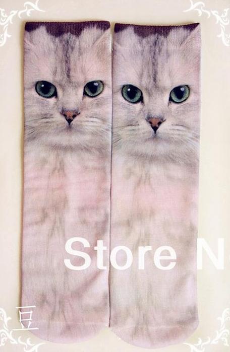 Хлопковые 3D носки, цена 70 руб! Расцветки микс из 8 видов!