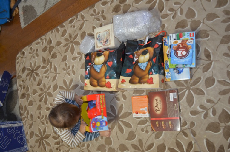 Вчера обалдела от подарков