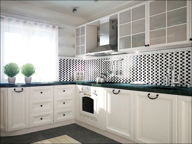 Обалденный белый деревянный дом:)