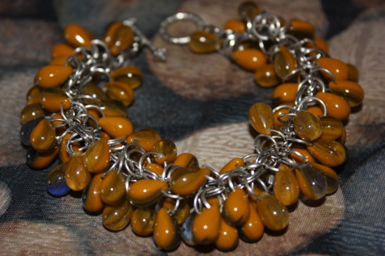 Браслеты из кожи с натуральными камнями. Новая коллекция!!! СКИДКИ!!!!!!