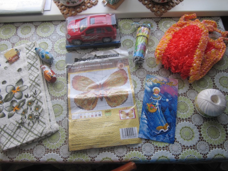 Оленька, спасибо за подарки!!!