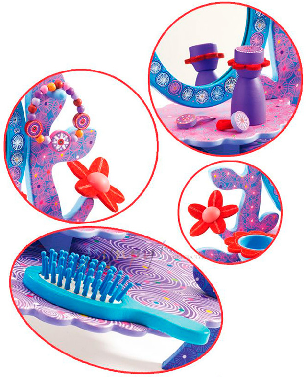 Красота для всех - бижутерия, сумочки, наборы! Djeco, Fuzzynation