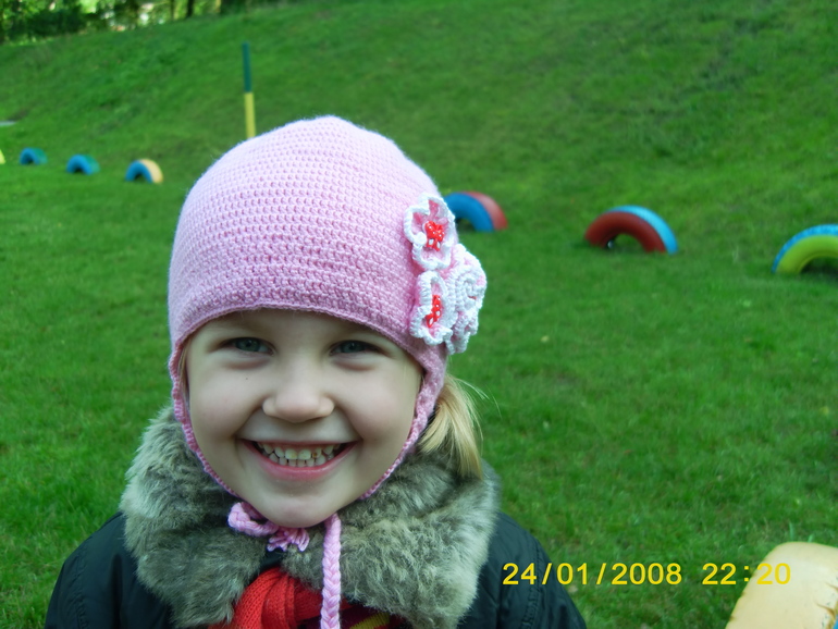 Шапочка с подкладом