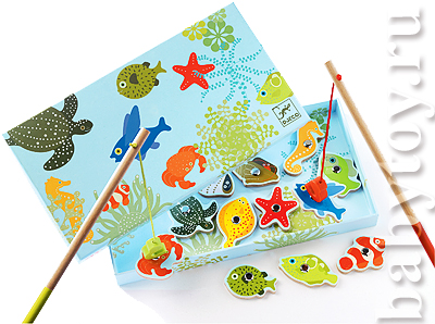 Пристрою DJECO Магнитная Тропическая рыбалка 1000 руб.