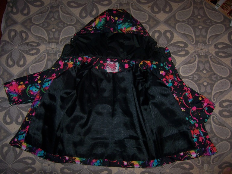 недавно выкладывала ткань,вот что из неё вышло