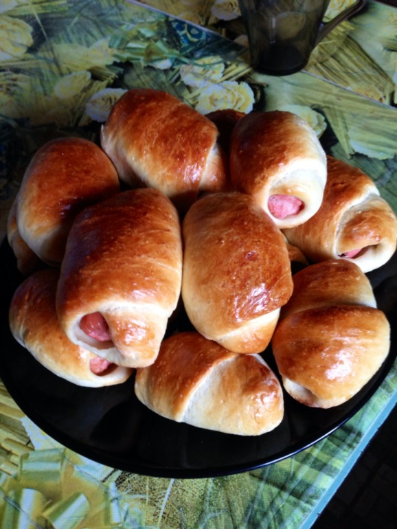 Вкуснейшие сосиски в тесте))