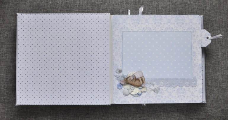 Альбом для малыша с кроликами))