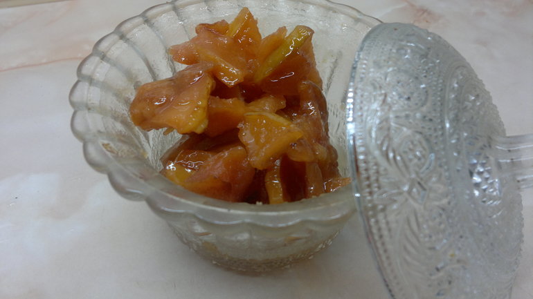 А я обожаю айвовое варенье.