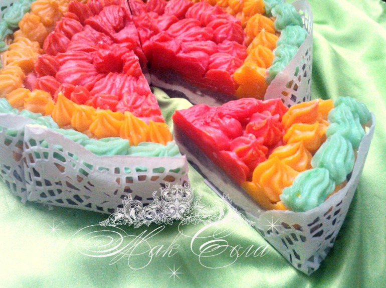 Мыло Торт натуральное. ГС.