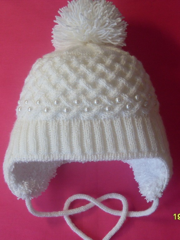 Еще одна шапуля по мотивам "Жемчужной зимы"