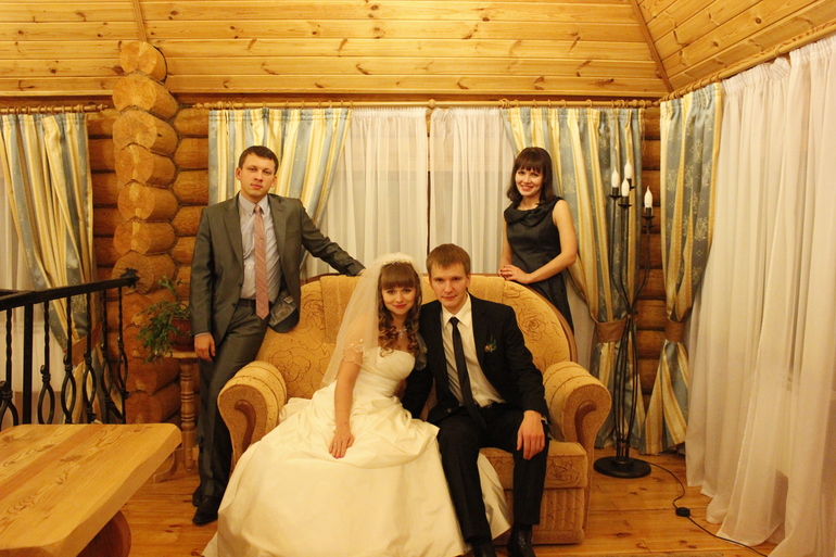 Третья годовщина венчания!