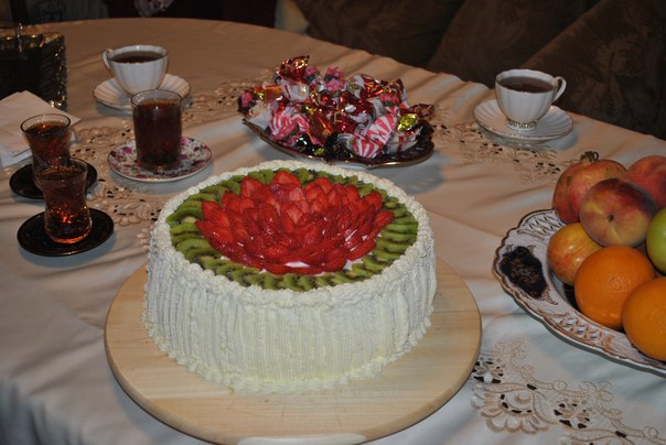 фруктовый тортик