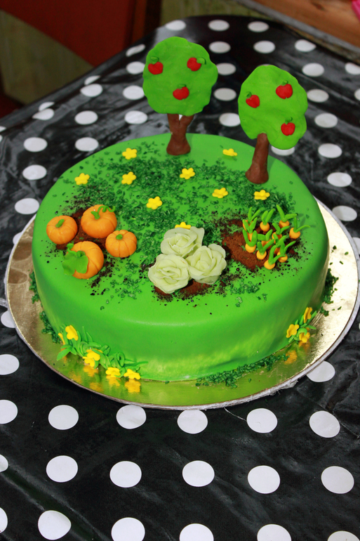 Тортик для бабушки с дедушкой