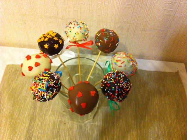 КЕЙК ПОПСЫ мои первые