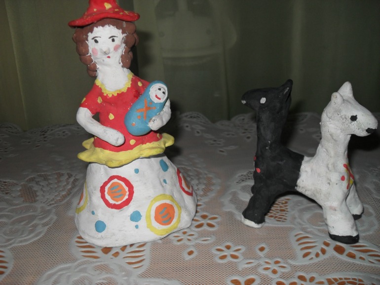 Осваиваем глину..