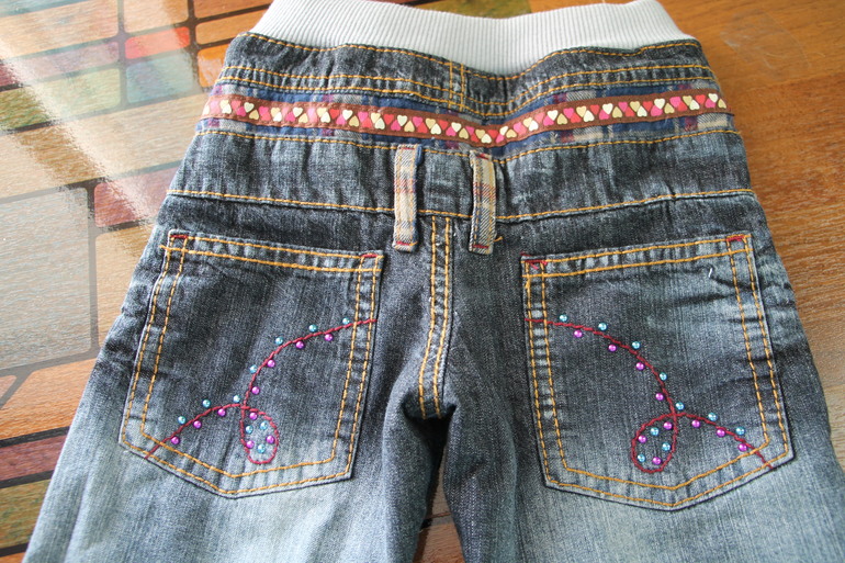 Первая работа со стразами