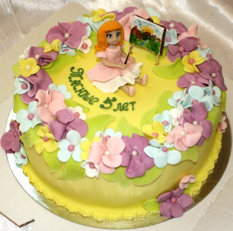 ещё немного детских тортиков