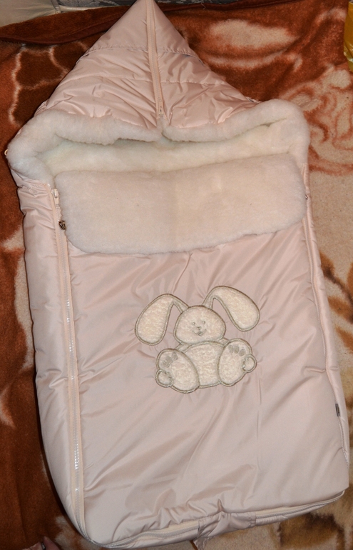 Наконец-то я его купила- Меховой конверт!( или приданое часть 2)