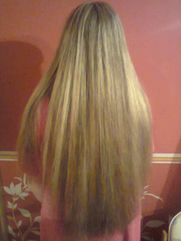 Моё очередное мелирование ( прикорневое ) ...