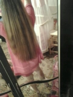 Моё очередное мелирование ( прикорневое ) ...