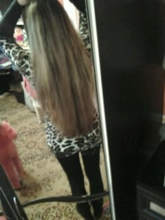 Моё очередное мелирование ( прикорневое ) ...