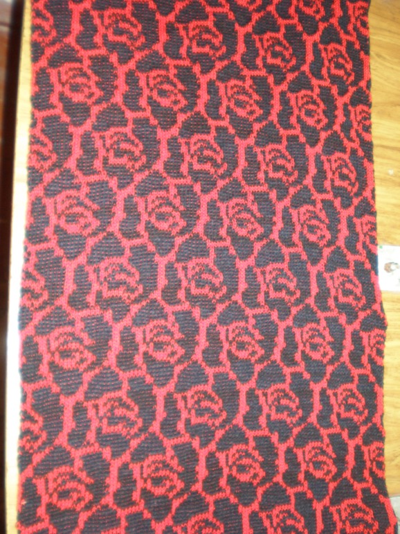 Комплект "Розы" .Юбка и два снуда.