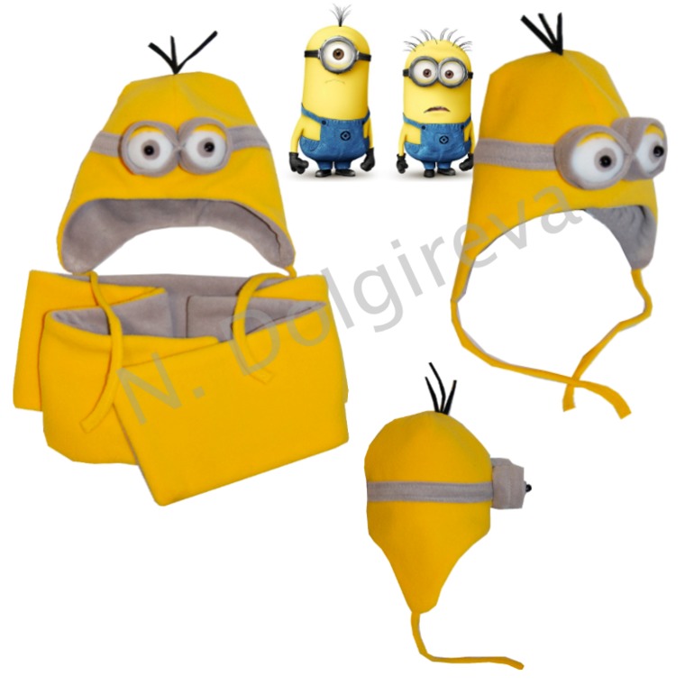 Прикольные,необычные,флисовые шапочки