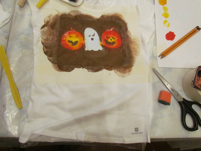 Футболки на хэллоуин.