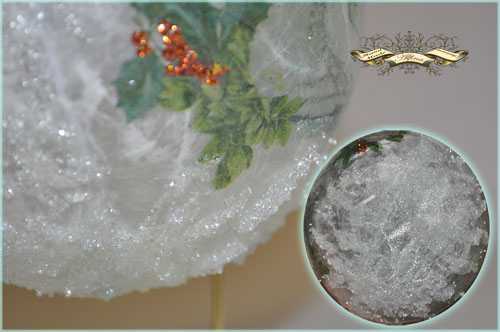 Большие интерьерные новогодние игрушки.