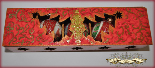 Игрушки на елку "Новогодний ажур"