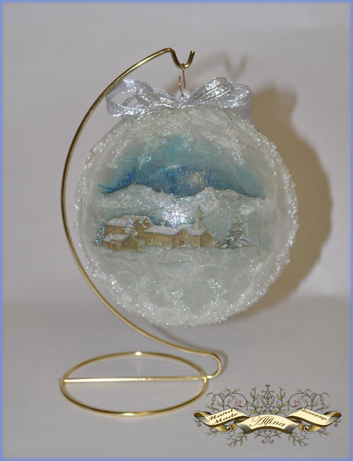 Большие интерьерные новогодние игрушки.