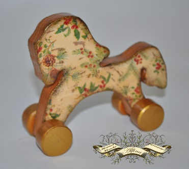 Табун новогодних лошадок.