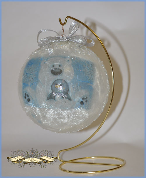 Большие интерьерные новогодние игрушки.