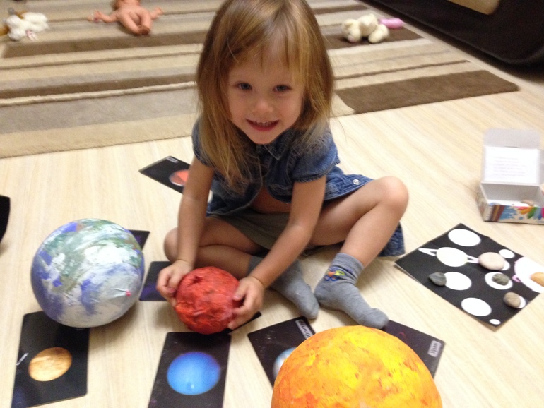 ТН - Космос -3-й день Солнечная система