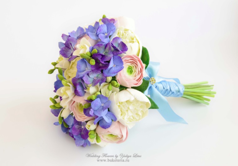 Букет из полимерной глины Deco