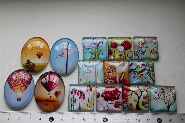 Очень красивые вставки в кулоны!