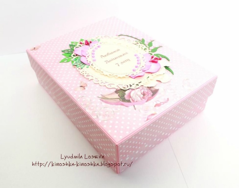 Коробочка со свитками пожеланий