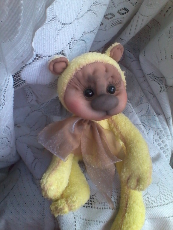 Поколдовала с капроном)))