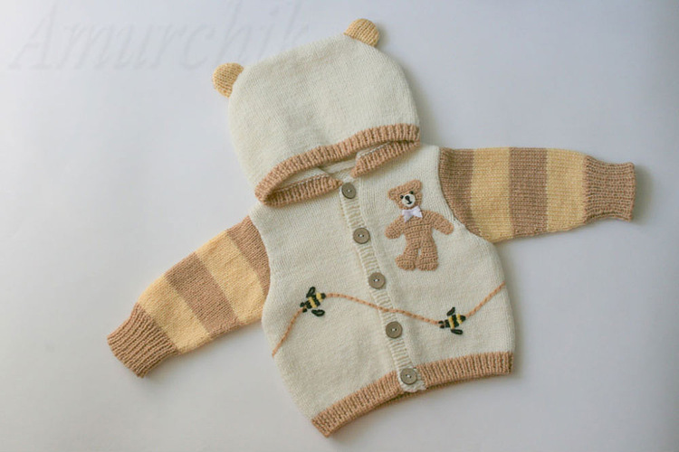 Как вяжется такой капюшон???